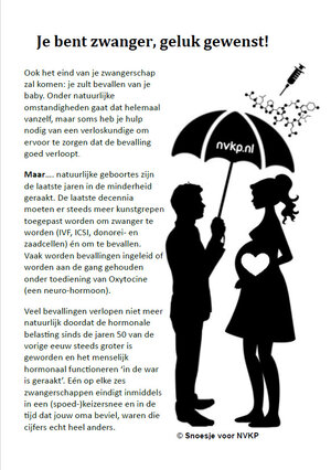 10 Flyers: Je bent zwanger, geluk gewenst! - Oxytocine